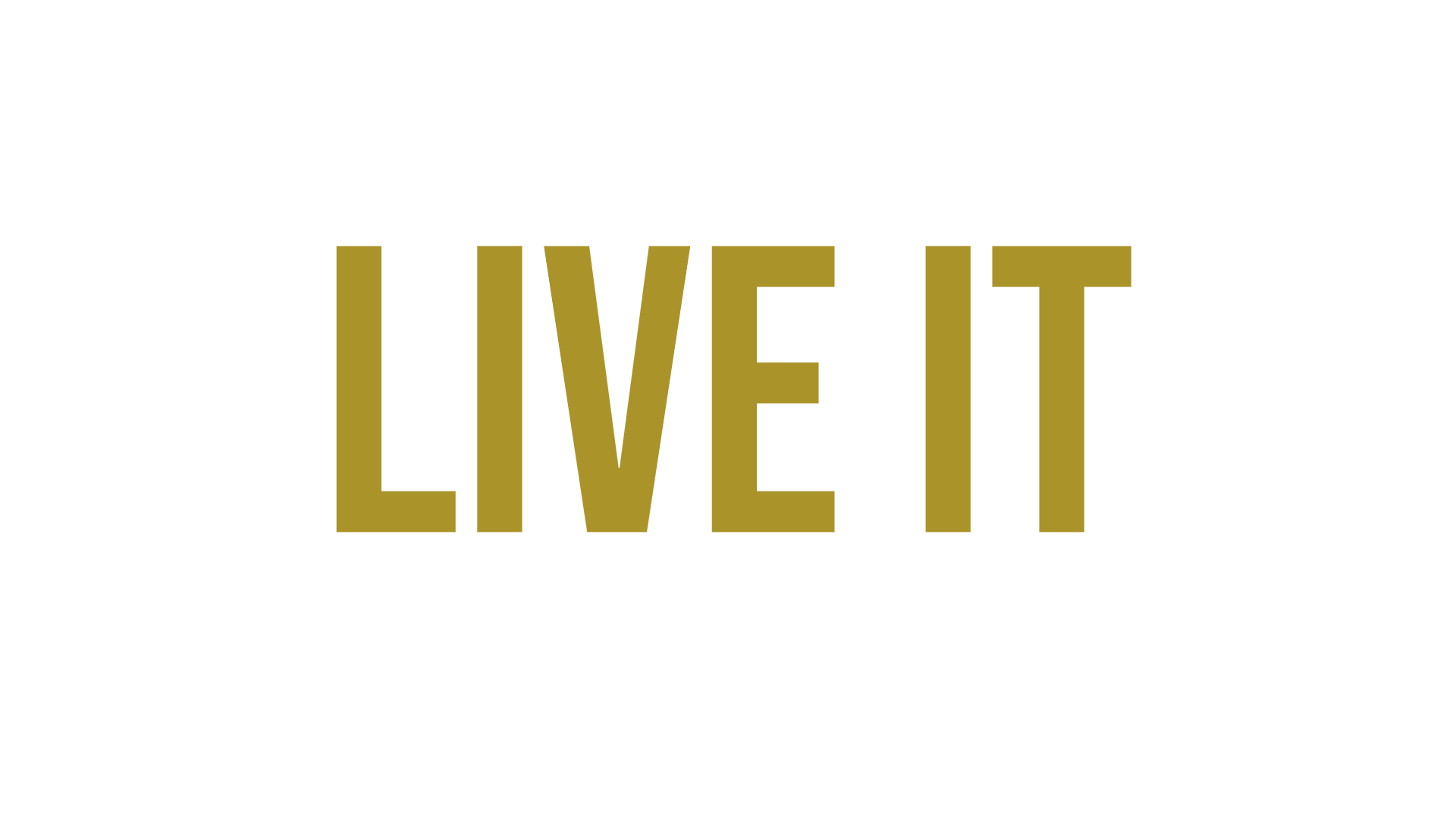 Live It GOLD
